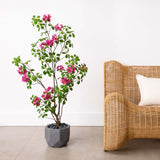 4’ Artificial Dogwood Tree with Real Touch Leaves-Tree-Parc Decor