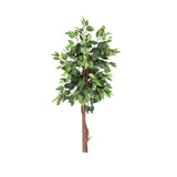 4’ Artificial Double Trunk Ficus Tree (No Pot)-Tree-Parc Decor