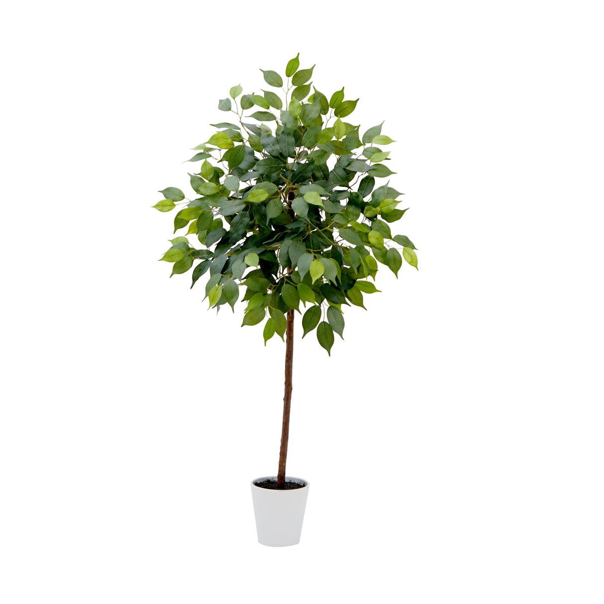 4’ Artificial Ficus Tree with Decorative Planter-Plant in Planter-Parc Decor