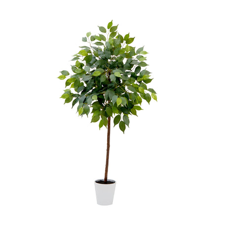 4’ Artificial Ficus Tree with Decorative Planter-Plant in Planter-Parc Decor