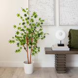 4’ Artificial Maple Tree-Tree-Parc Decor