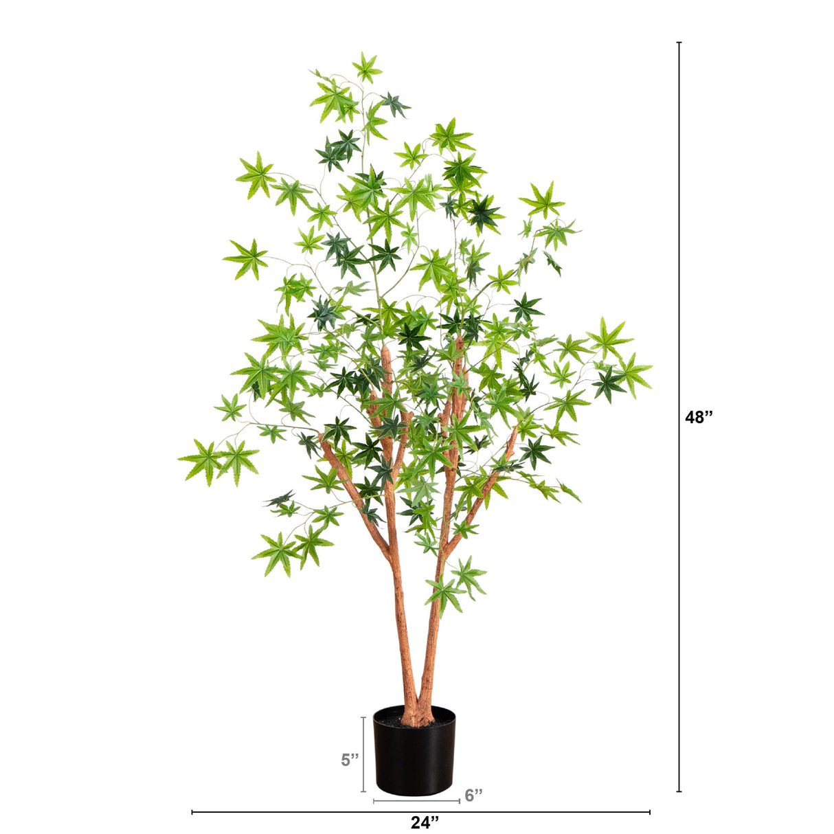 4’ Artificial Maple Tree-Tree-Parc Decor