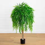 4’ Artificial Willow Tree (Real Touch)-Tree-Parc Decor