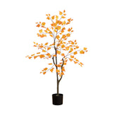 4' Autumn Birch Leaf Artificial Fall Tree-Tree-Parc Decor