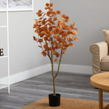 4’ Autumn Eucalyptus Artificial Tree-Tree-Parc Decor