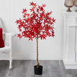 4’ Autumn Maple Artificial Fall Tree-Tree-Parc Decor