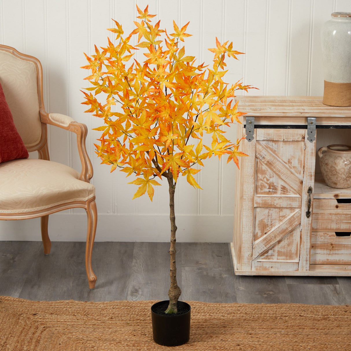 4' Autumn Maple Artificial Tree-Tree-Parc Decor
