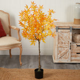 4' Autumn Maple Artificial Tree-Tree-Parc Decor