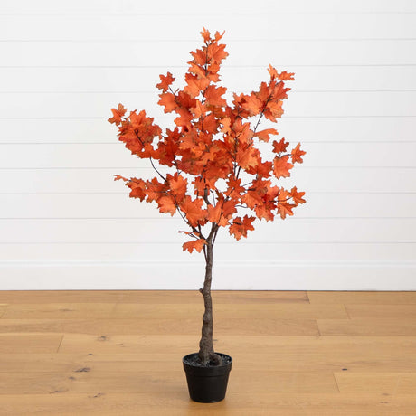 4' Autumn Rustic Maple Artificial Fall Tree-Tree-Parc Decor
