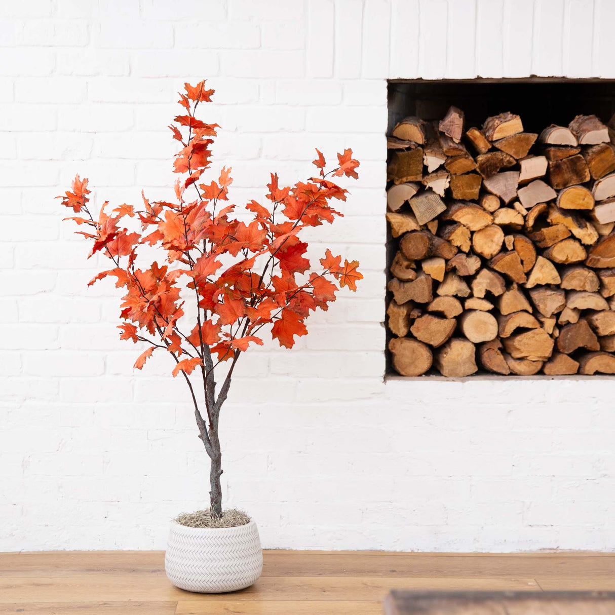 4’ Autumn Smoky Maple Artificial Fall Tree-Tree-Parc Decor