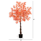 4’ Autumn Vibrant Maple Artificial Fall Tree-Tree-Parc Decor