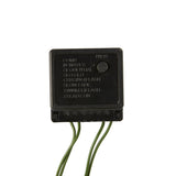 4' Cambridge Spruce Flat Back Artificial Christmas Tree with 100 Warm White (Multifunction) LED Lights and 221 Bendable Branches-Christmas Tree-Parc Decor