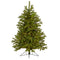 4' Cambridge Spruce Flat Back Artificial Christmas Tree with 100 Warm White (Multifunction) LED Lights and 221 Bendable Branches-Christmas Tree-Parc Decor