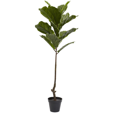 4’ Fiddle Leaf Tree UV Resistant (Indoor/Outdoor)-Tree-Parc Decor
