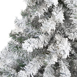 4' Flocked Rock Springs Spruce Artificial Christmas Tree-Christmas Tree-Parc Decor