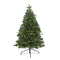4’ Grand Teton Spruce Flat Back Artificial Christmas Tree with 90 Clear LED Lights and 369 Bendable Branches-Christmas Tree-Parc Decor