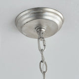 4-Light Iron Modern Island Pendant Lighting with Acrylic Lens
