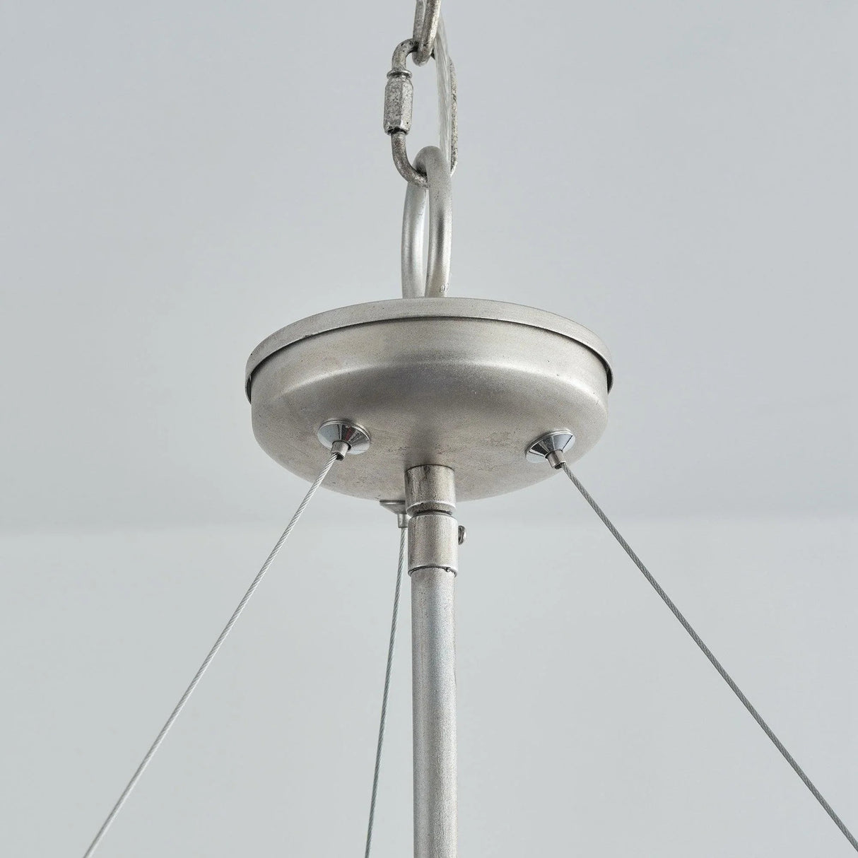 4-Light Iron Modern Island Pendant Lighting with Acrylic Lens