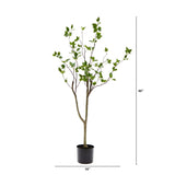 4' Minimalist Citrus Artificial Tree-Tree-Parc Decor