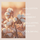 4 Pack Cotton Bath Towels - Kasper Collection-Bath Towels-Parc Decor