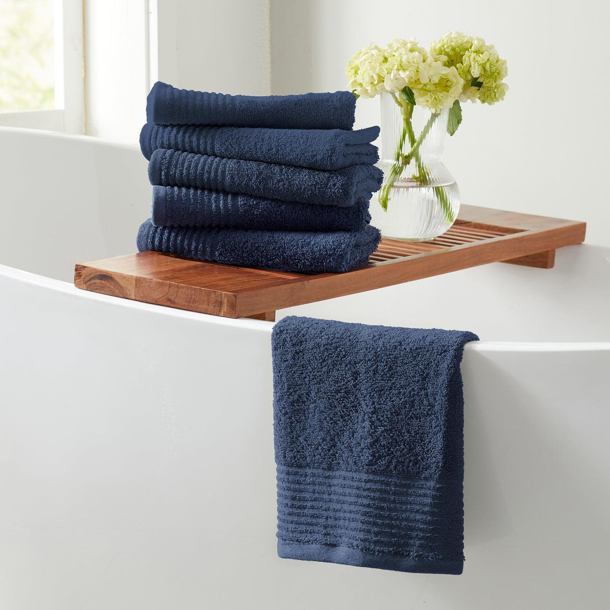 4 Pack Cotton Bath Towels - Kasper Collection-Bath Towels-Parc Decor
