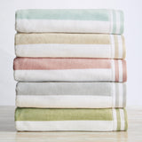 4 Pack Striped Cabana Oversized Beach Towel - Edgartown-Beach Towels-Parc Decor