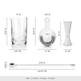 4-Piece Harrison Barware Set-product_type::barware_sets-Parc Decor