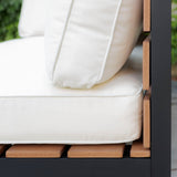 4-Piece Jane Outdoor Patio Conversation Set with Cushions-Outdoor-Parc Decor