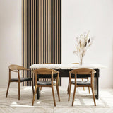 4-Piece Pack Veneer Sound Acoustic Wood Wall Panels