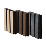 4-Piece Pack Veneer Sound Acoustic Wood Wall Panels-隔音板-Parc Decor