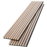 4-Piece Pack Veneer Sound Acoustic Wood Wall Panels-隔音板-Parc Decor