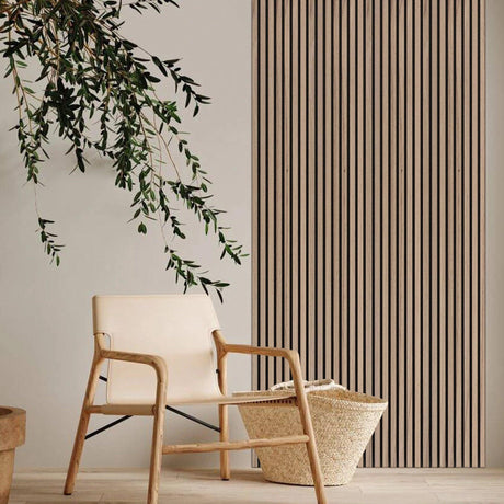 4-Piece Pack Veneer Sound Acoustic Wood Wall Panels-隔音板-Parc Decor