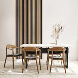 4-Piece Pack Veneer Sound Acoustic Wood Wall Panels-隔音板-Parc Decor