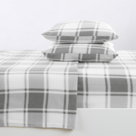 4-Piece Printed Fleece Sheet - Dara Collection-Sheets-Parc Decor