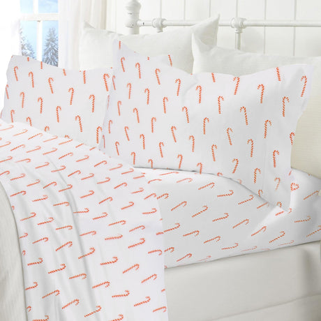 4-Piece Printed Plush Sheet - Velvet Luxe Collection-Sheets-Parc Decor