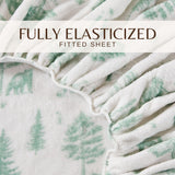 4-Piece Printed Plush Sheet - Velvet Luxe Collection-Sheets-Parc Decor