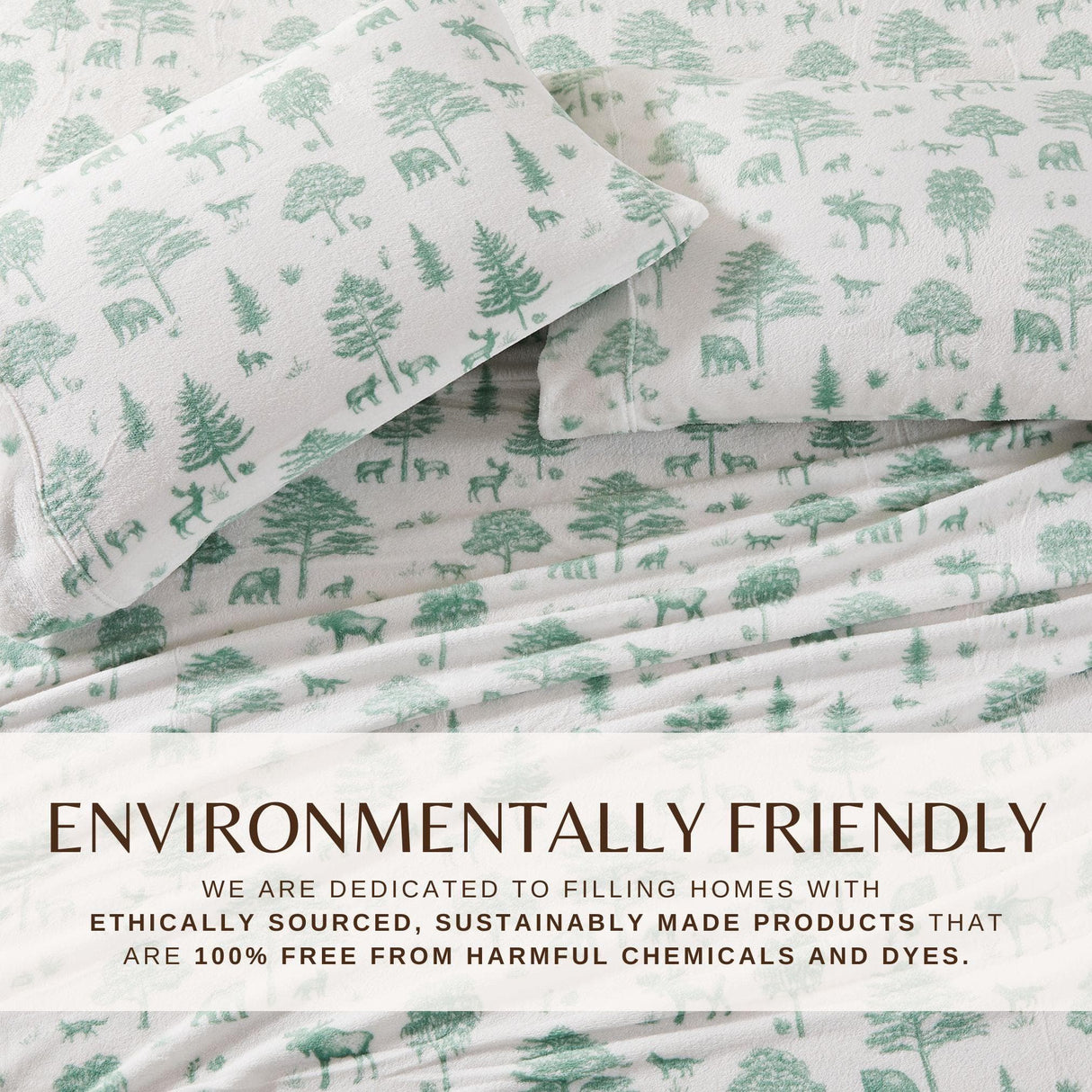 4-Piece Printed Plush Sheet - Velvet Luxe Collection-Sheets-Parc Decor