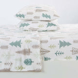 4-Piece Printed Plush Sheet - Velvet Luxe Collection-Sheets-Parc Decor