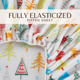 4-Piece Printed Plush Sheet - Velvet Luxe Collection-Sheets-Parc Decor