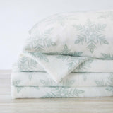 4-Piece Printed Plush Sheet - Velvet Luxe Collection-Sheets-Parc Decor