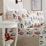 4-Piece Printed Plush Sheet - Velvet Luxe Collection-Sheets-Parc Decor