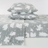 4-Piece Printed Plush Sheet - Velvet Luxe Collection-Sheets-Parc Decor