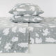 4-Piece Printed Plush Sheet - Velvet Luxe Collection-Sheets-Parc Decor