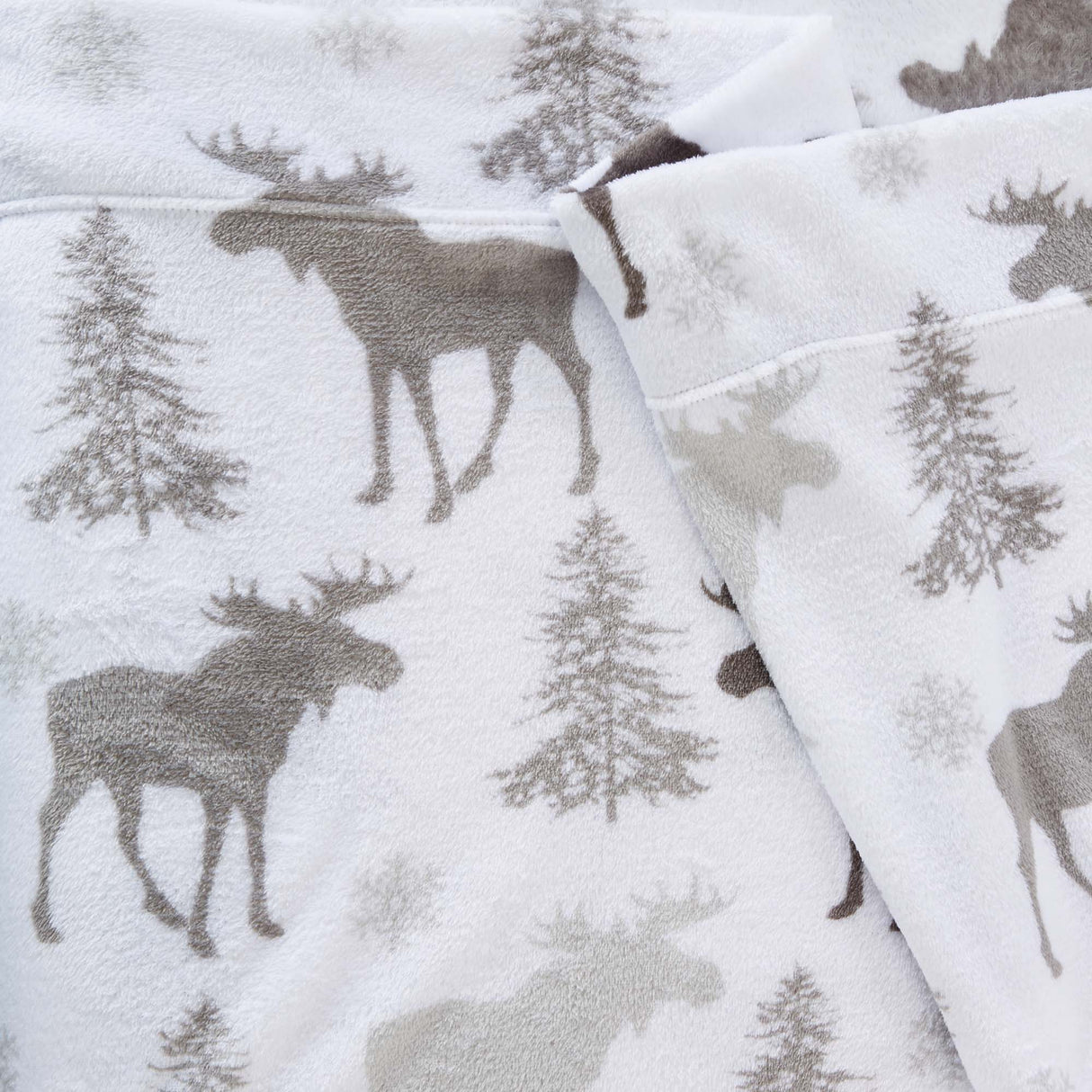 4-Piece Printed Plush Sheet - Velvet Luxe Collection-Sheets-Parc Decor