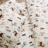 4-Piece Printed Plush Sheet - Velvet Luxe Collection-Sheets-Parc Decor