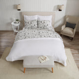 4-Piece Printed Plush Sheet - Velvet Luxe Collection-Sheets-Parc Decor