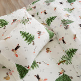 4-Piece Printed Plush Sheet - Velvet Luxe Collection-Sheets-Parc Decor