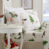 4-Piece Printed Plush Sheet - Velvet Luxe Collection-Sheets-Parc Decor