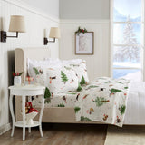 4-Piece Printed Plush Sheet - Velvet Luxe Collection-Sheets-Parc Decor