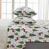 4-Piece Printed Plush Sheet - Velvet Luxe Collection-Sheets-Parc Decor